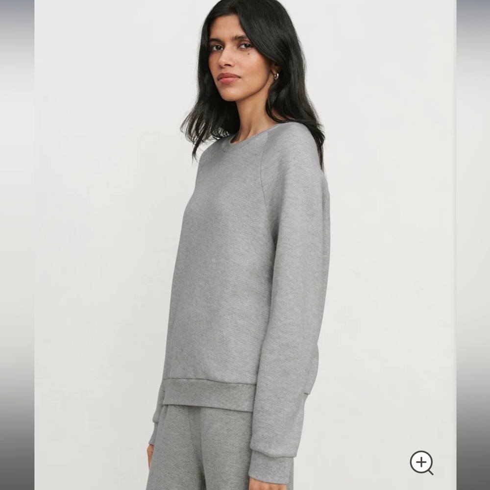 Jenni Kayne Saturday Sweatshirt in Grey